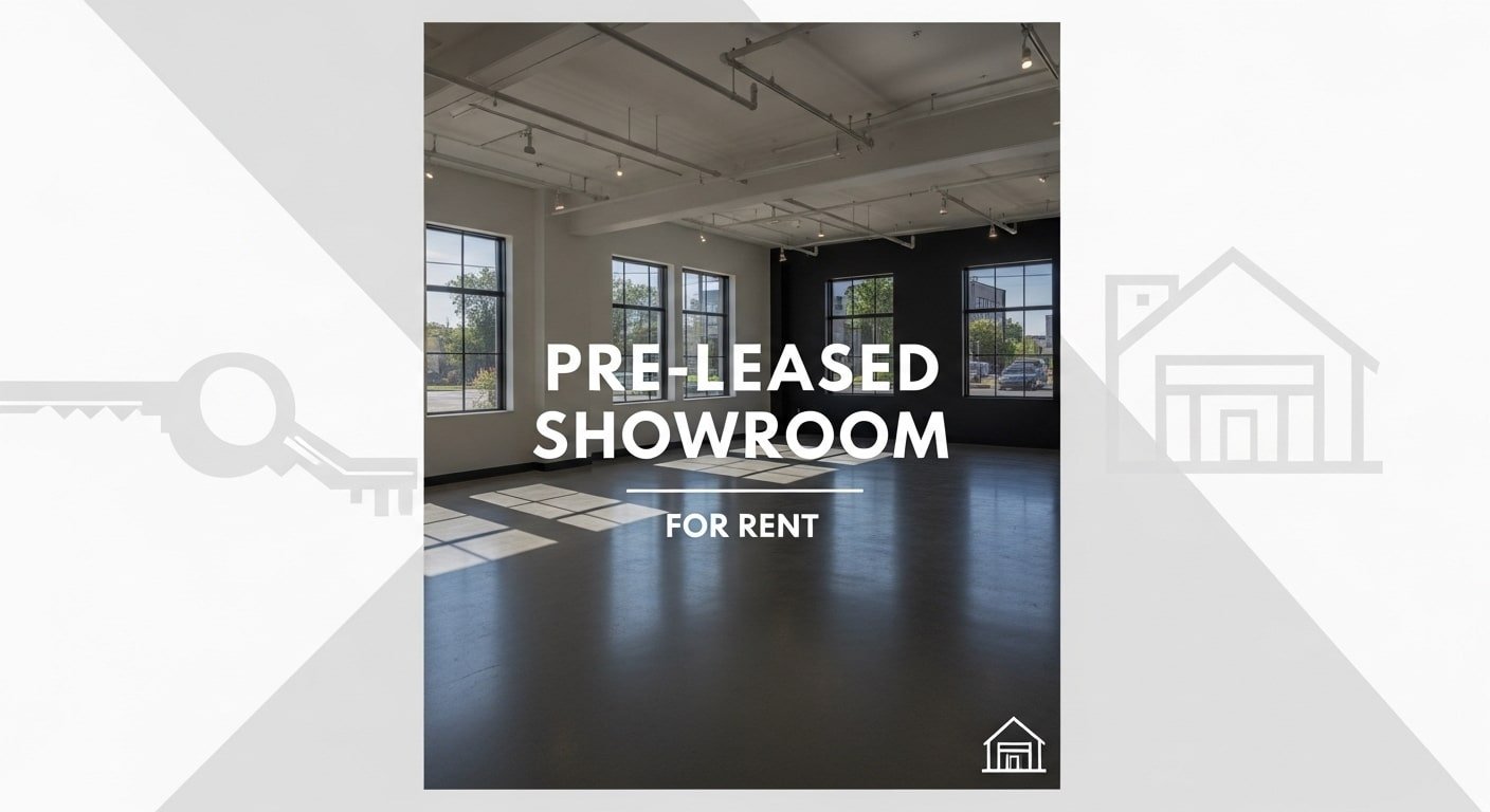Pre Leased showroom