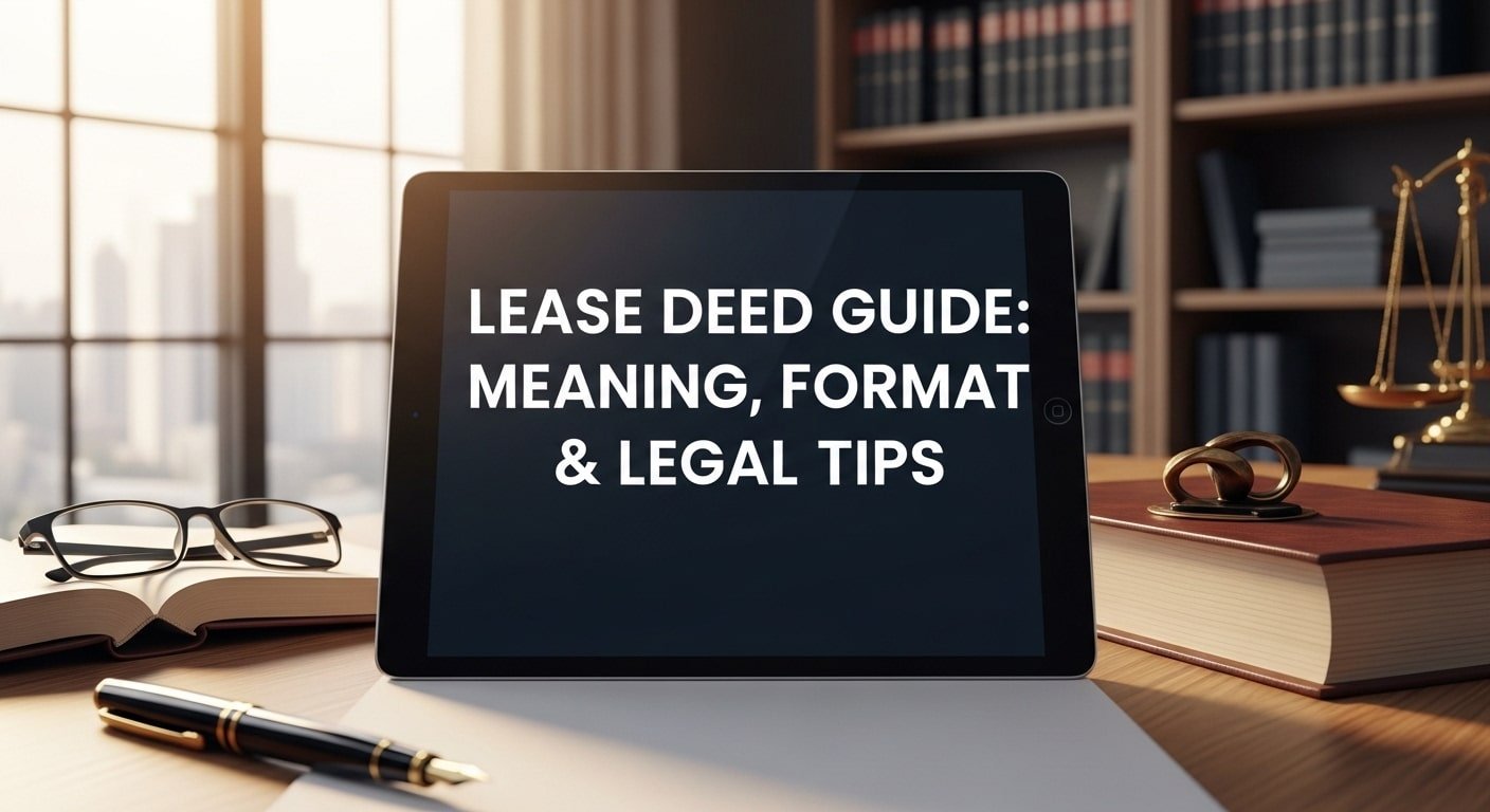 Lease deed