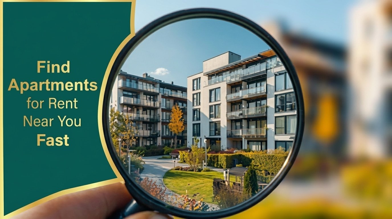 remove logo and add change text with guven Find Apartments for Rent Near You Fast